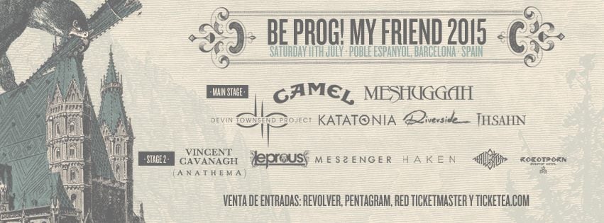 Cambios en el Be Prog! My Friend 2015: IQ cancelan su actuación y su lugar lo cubre...