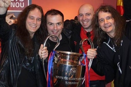 Blind Guardian felicitaron al F.C. Barcelona por su nueva Liga de Campeones