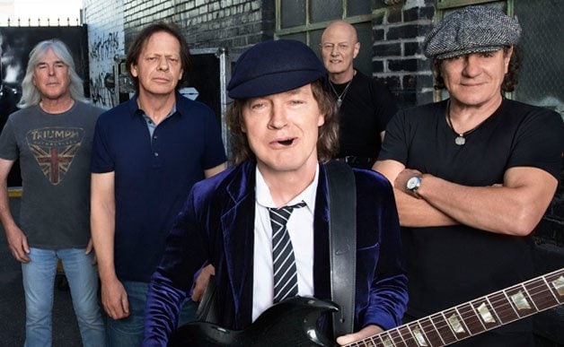 AC/DC recibirán el disco de platino en Finlandia en una placa con la banda caracterizada como los "Angry Birds"