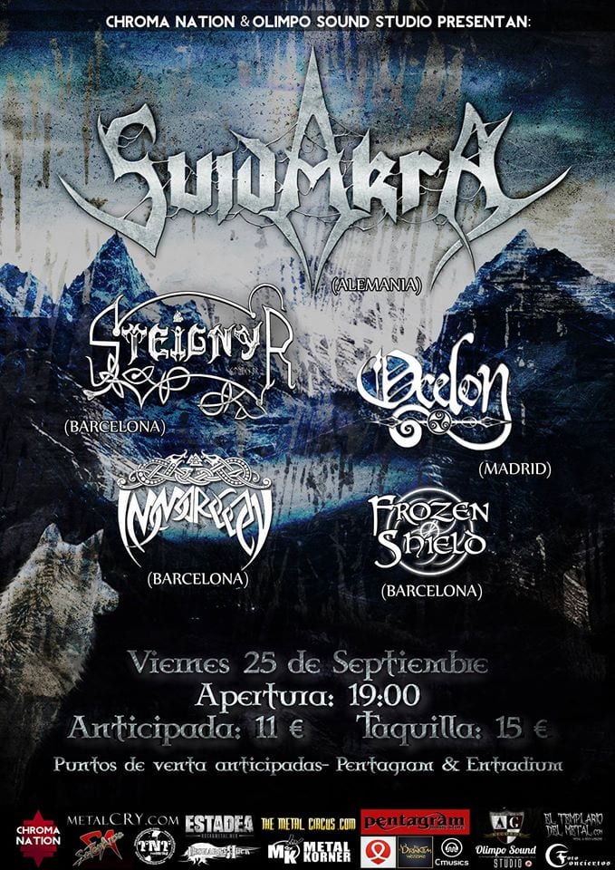 ¡The Metal Circus te invita al concierto de Suidakra en Barcelona!