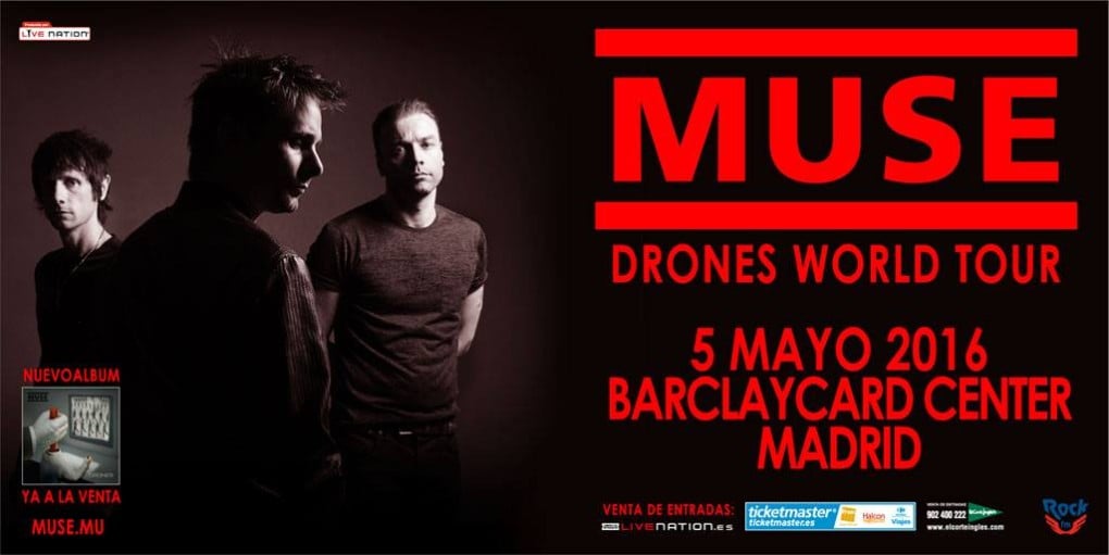 Muse confirman concierto en Madrid