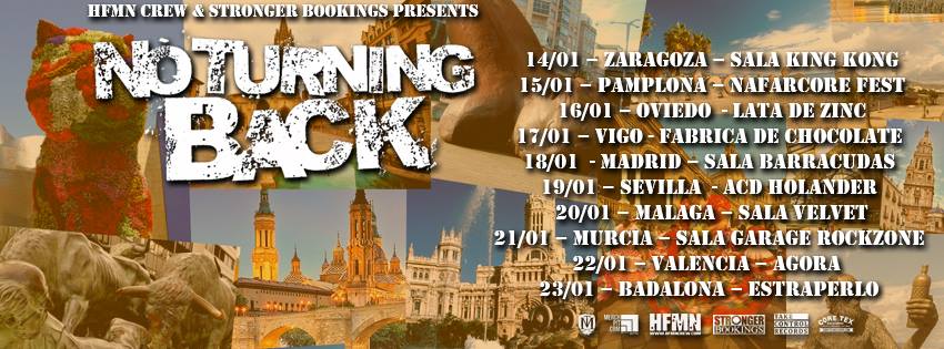 No Turning Back regresan de gira a nuestro país