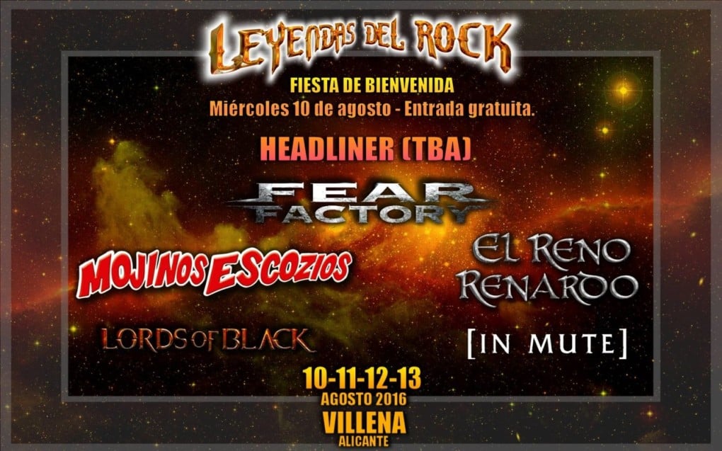 Leyendas del Rock: Cartel casi cerrado de su jornada inaugural