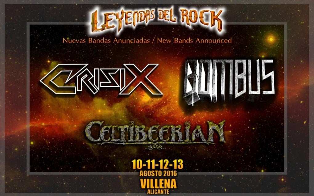 Tres bandas más al cartel del Leyendas el Rock