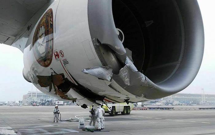 Un accidente en el aeropuerto de Santiago de Chile daña el Ed Force One