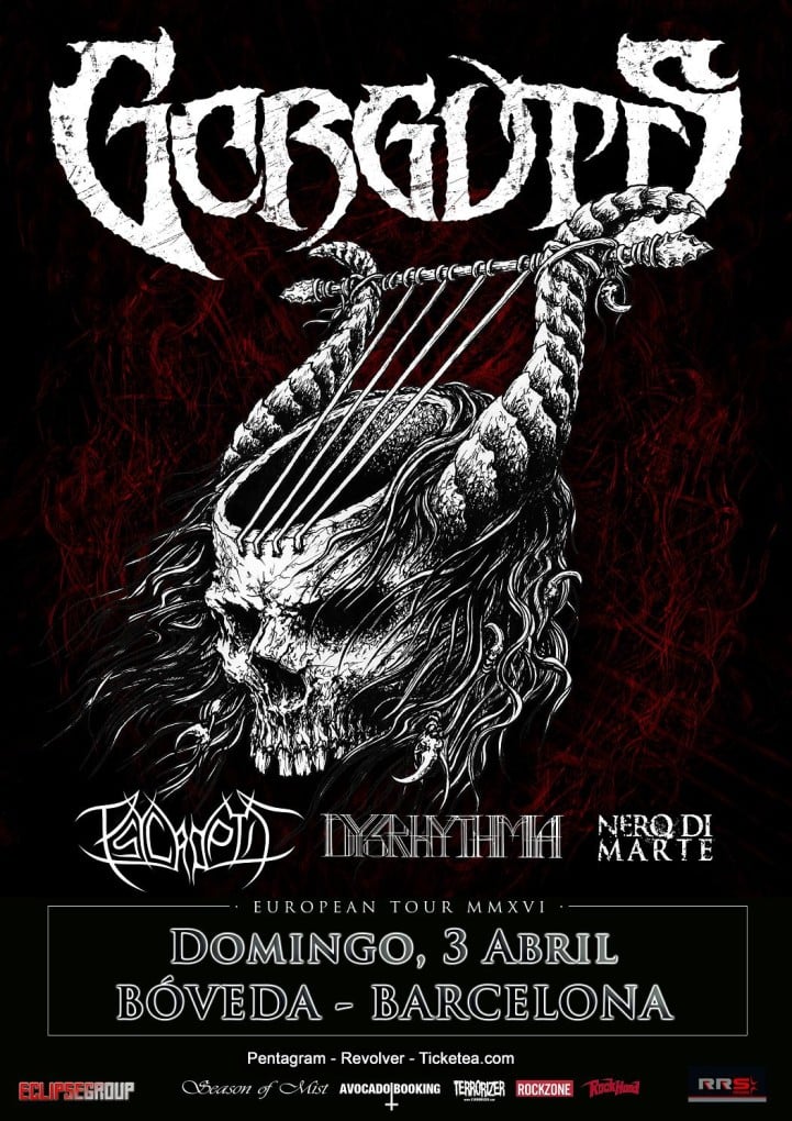 The Metal Circus os invita al concierto de Gorguts en Barcelona