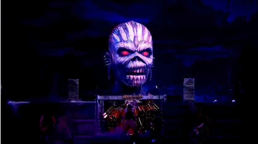 Imágenes oficiales de los primeros conciertos de la nueva gira de Iron Maiden