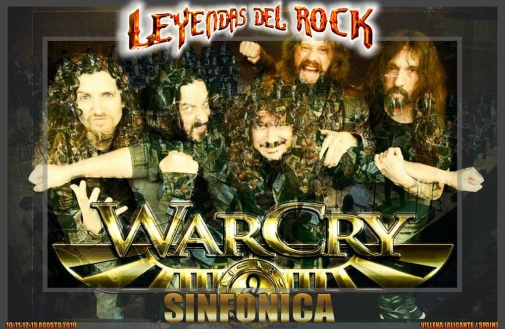 Warcry y su proyecto sinfónico se estrenan en Leyendas del Rock 2016