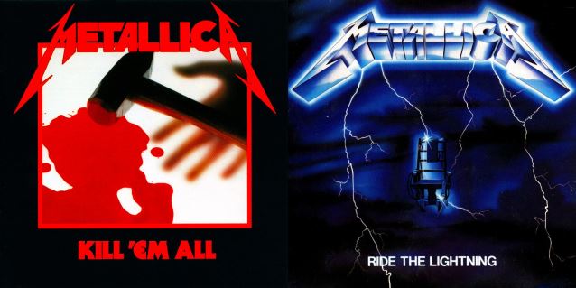 Metallica nos muestran las reediciones de "Ride the Lightning" y "Kill 'Em All"