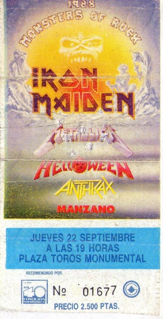 Monsters Of Rock 1988