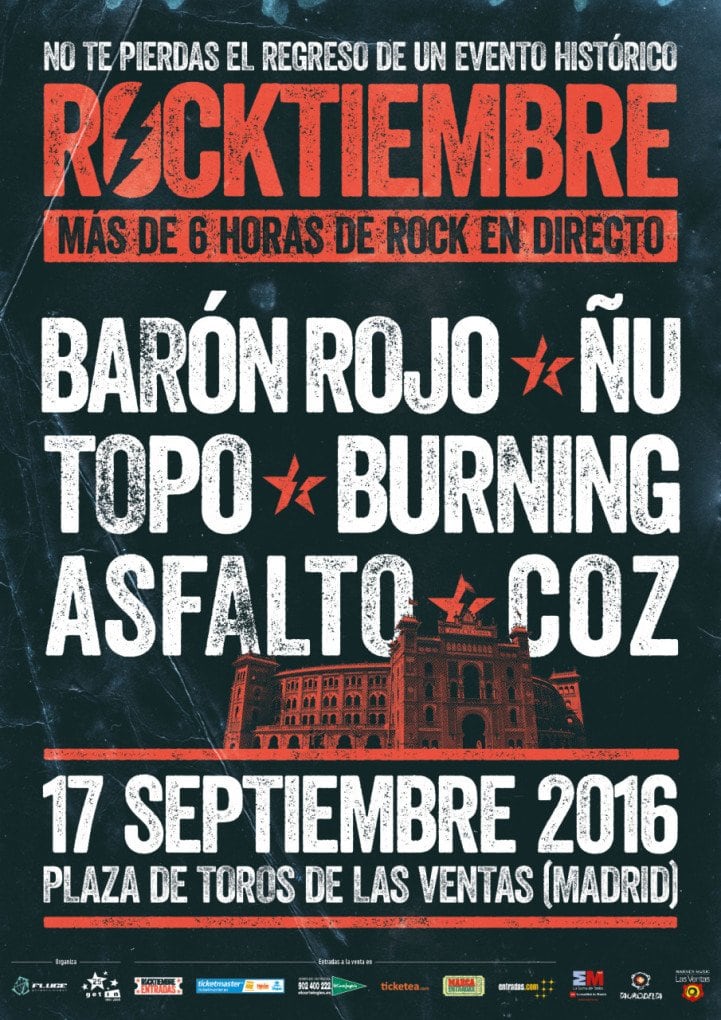 El regreso de un evento histórico: ¡Rocktiembre 2016!