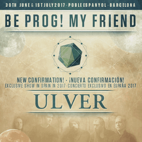 Primera confirmación para el Be Prog! My Friend 2017