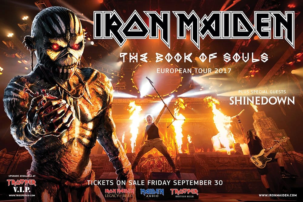 Nueva gira europea de Iron Maiden ¿vuelven a España?