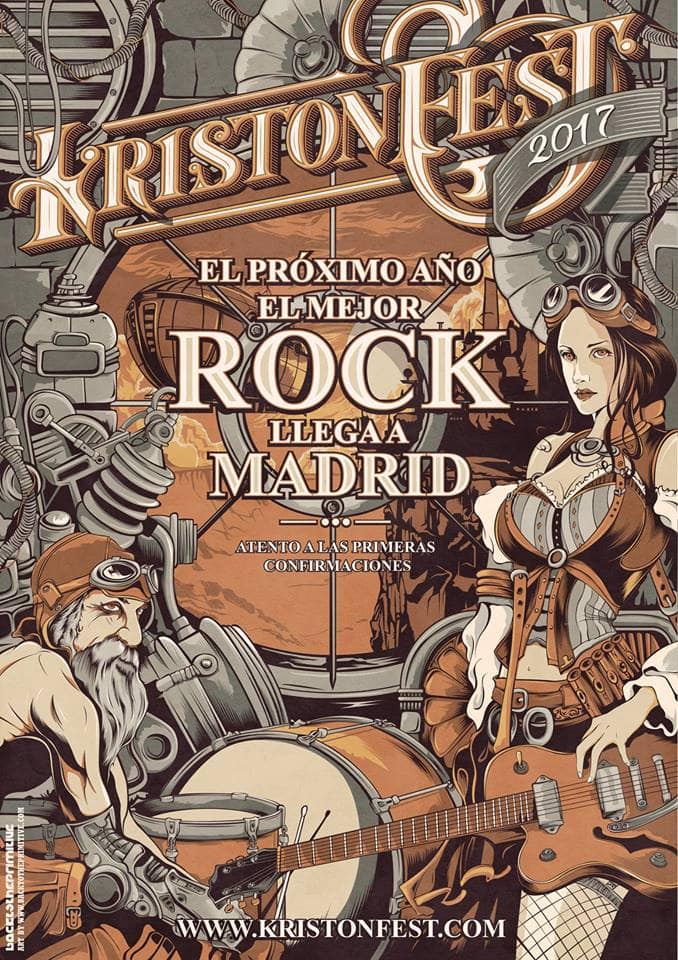 La próxima edición del Kristonfest Fest será en Madrid