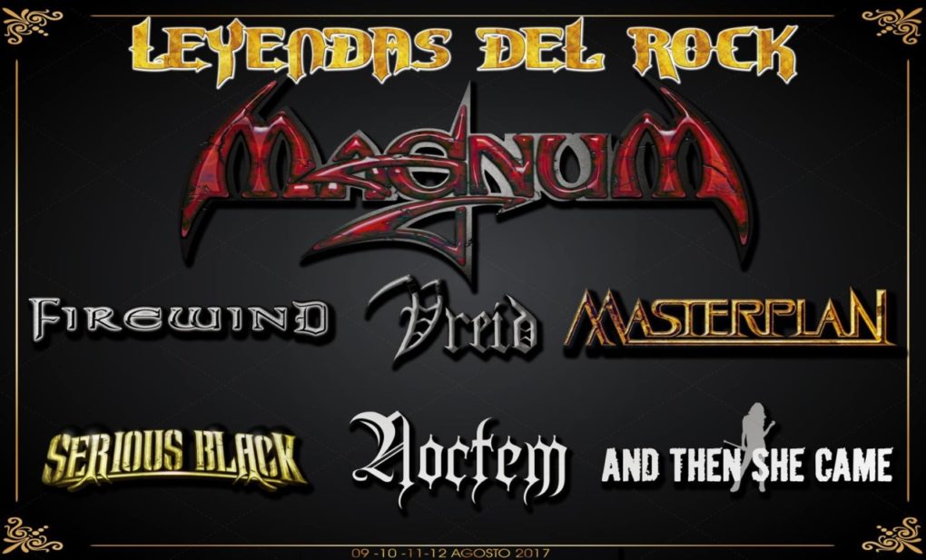 ¡Otra tanda de confirmaciones para el Leyendas del Rock 2017!