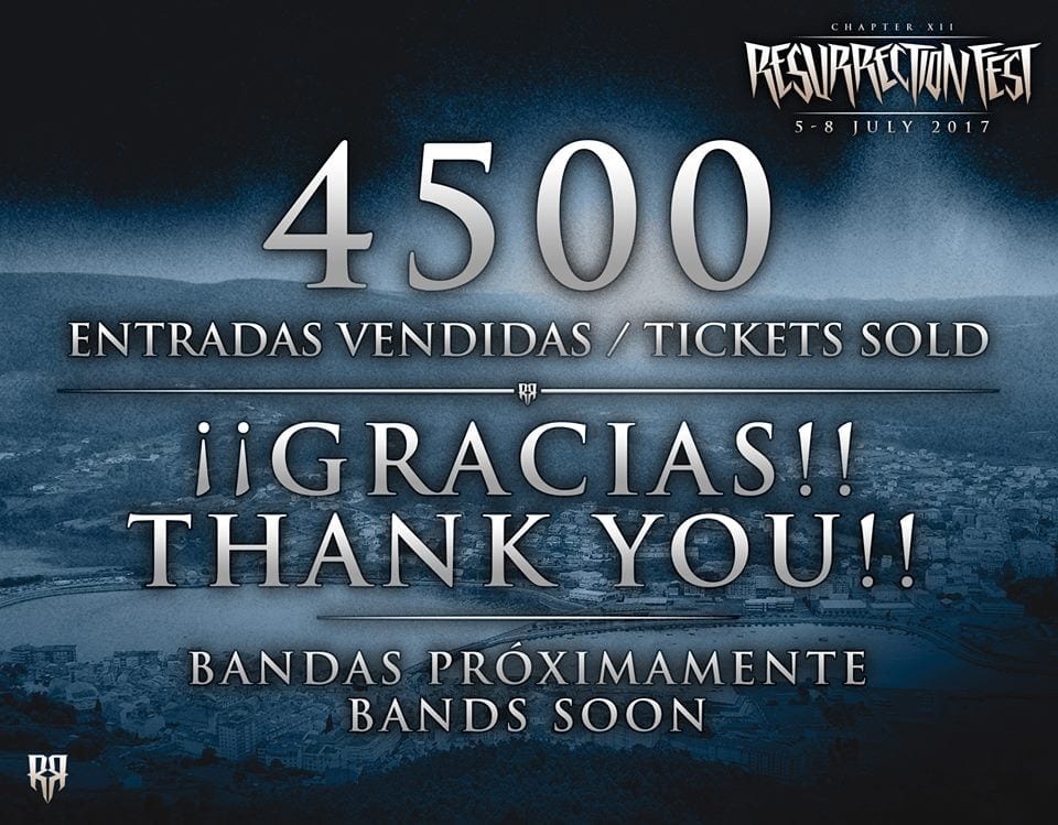 ¡Resurrection Fest agotan sus dos primeras ofertas de abonos en 3 horas!