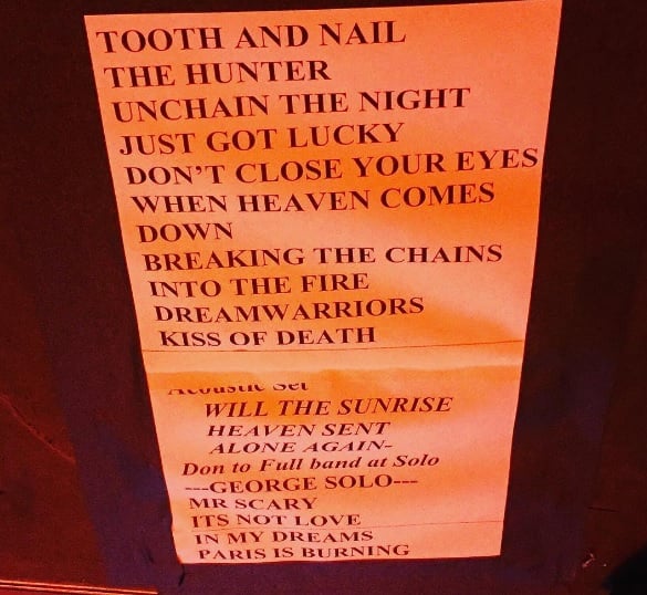 dokken-set-list