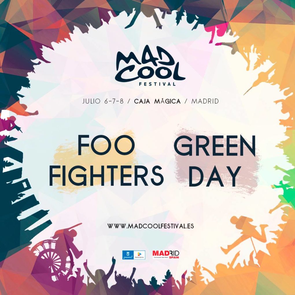 Green Day y Foo Fighters: cabezas de cartel de Mad Cool Festival en Madrid