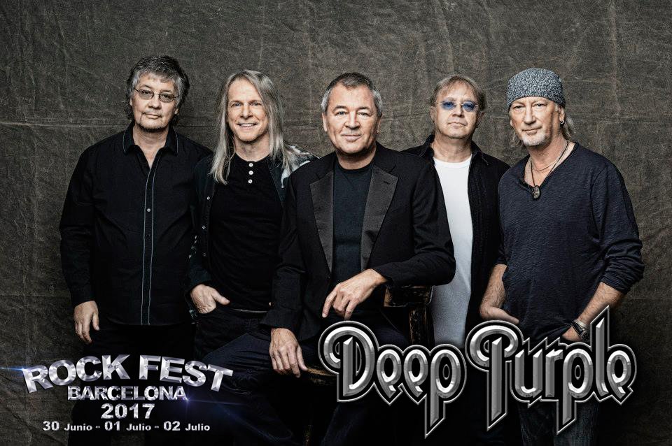 Es oficial: Deep Purple actuarán en Rock Fest Barcelona