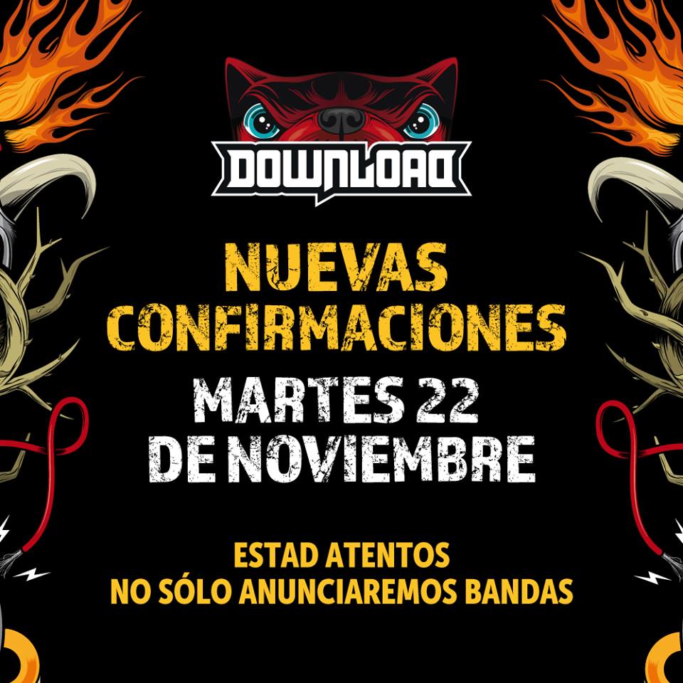 Más confirmaciones y sorpresas del Download en España en breve