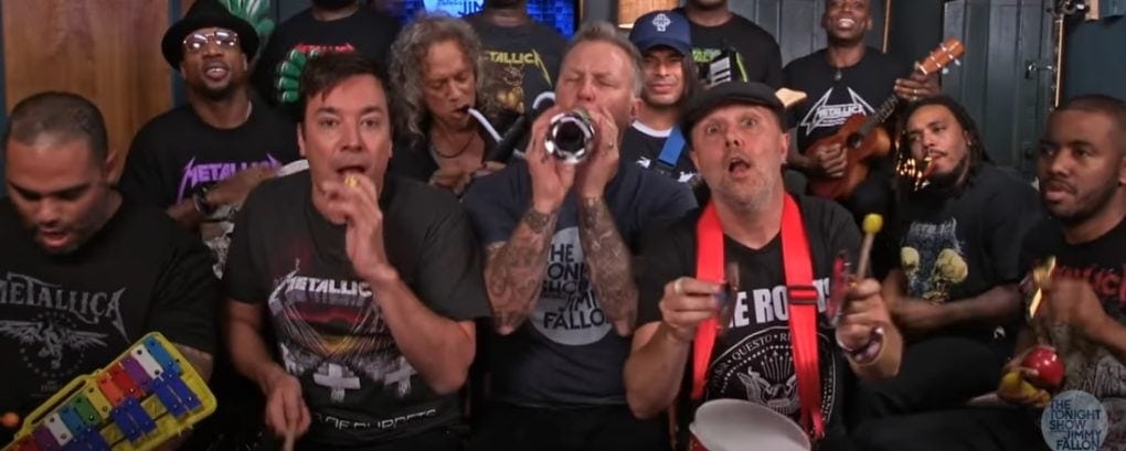 Metallica Jimmy Fallon