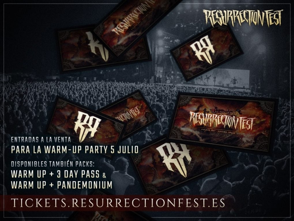 Resurrection Fest: Entradas para la Warm Up Party 2017 ya a la venta