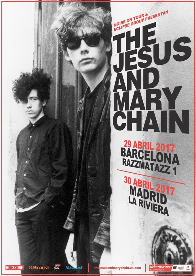 The Jesus And Mary Chain actuarán en España después de 18 años de silencio discográfico