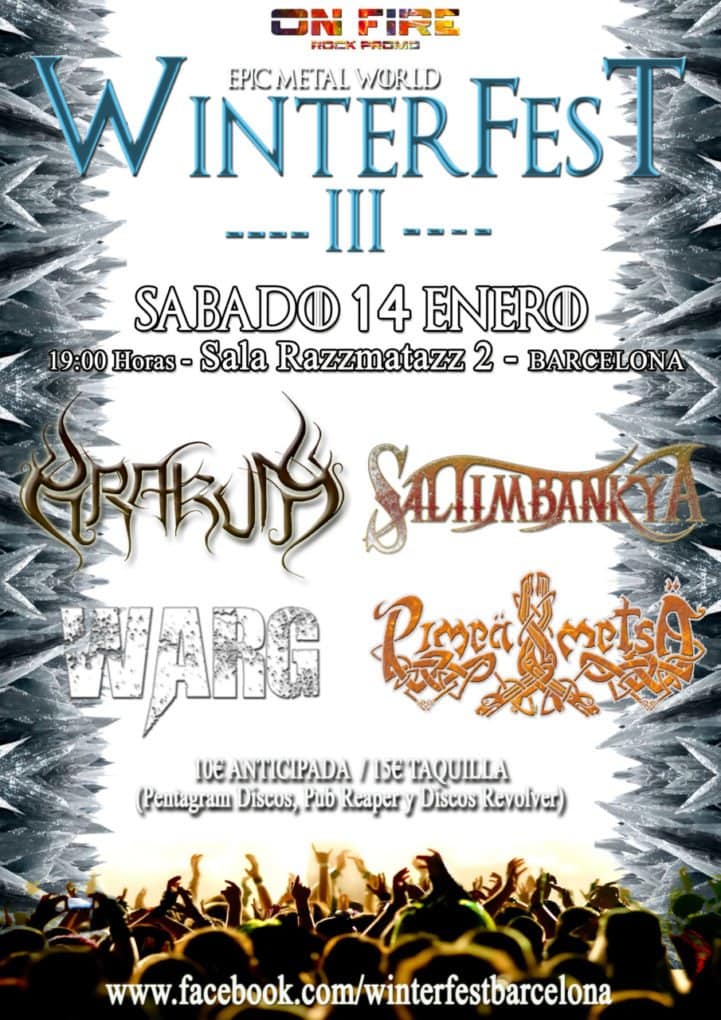 Los festivales Winterfest y Chu Fast Two Prog! completan su cartel