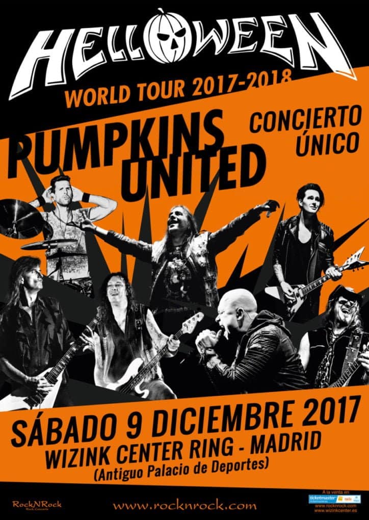 ¡Fecha única en nuestro país de "Pumpkins United", la gira especial de Helloween!