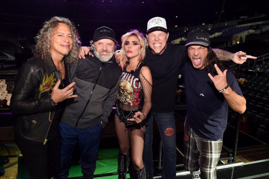 Lars Ulrich baraja la posibilidad de hacer alguna colaboración con Lady Gaga en el futuro