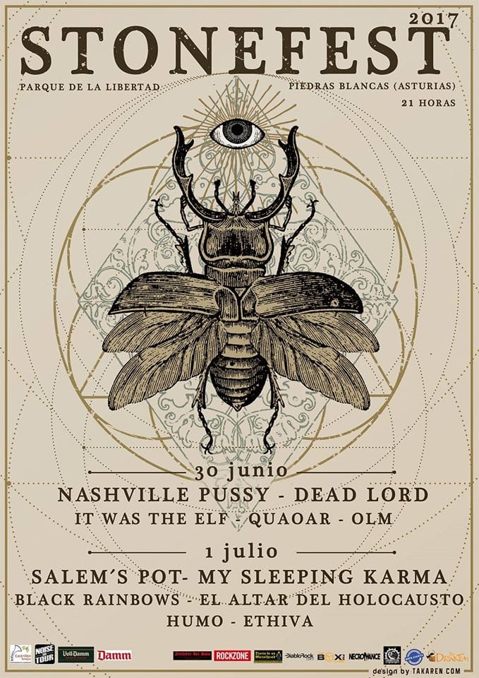 Nashville Pussy, Dead Lord y My Sleeping Karma son algunas de las bandas de la próxima edición del Stonefest