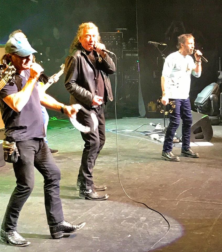 ¡Leyendas vivas sobre un escenario!: Brian Johnson, Robert Plant y Paul Rodgers