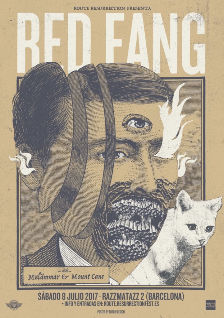 ¡The Metal Circus os invita al concierto de Red Fang en Barcelona!