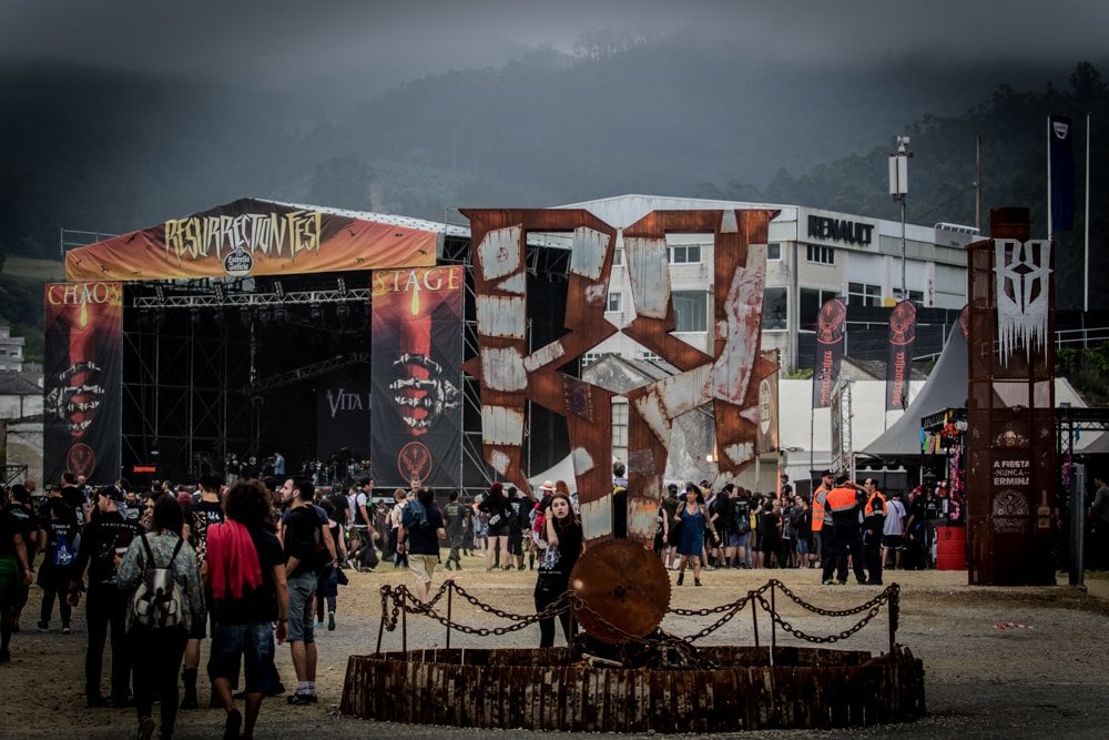 Los ladrones de chatarra se ceban con el Resurrection Fest