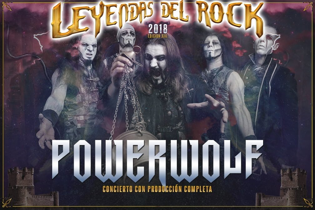 Powerwolf Leyendas del Rock 2018