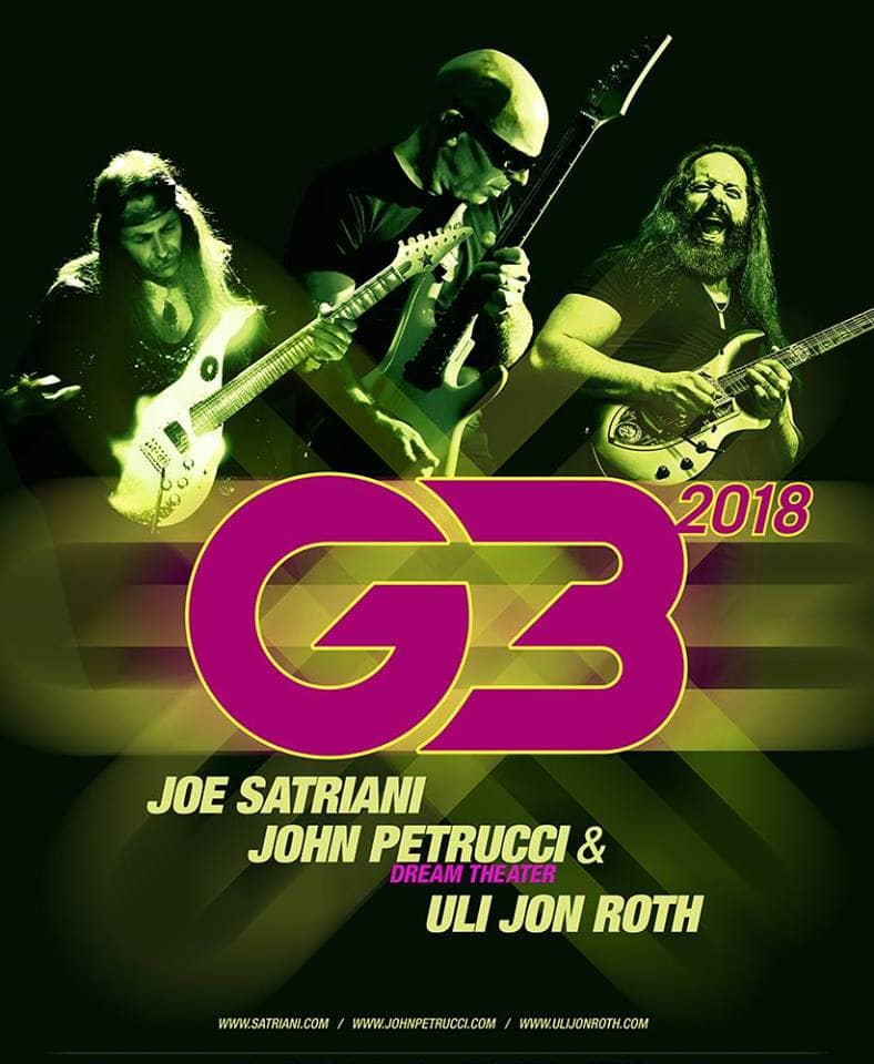 ¡Nuevo G3, con gira y con fechas en España!