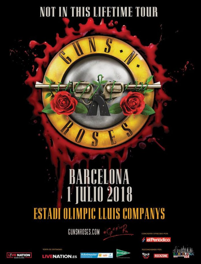 Entradas para Guns N' Roses en Barcelona - Pre-venta hoy y venta general mañana