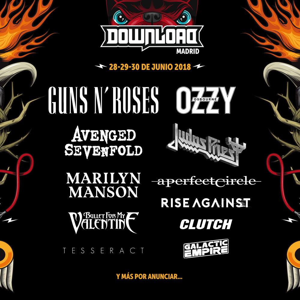 Download Festival Madrid 2018: Nueva tanda de confirmaciones