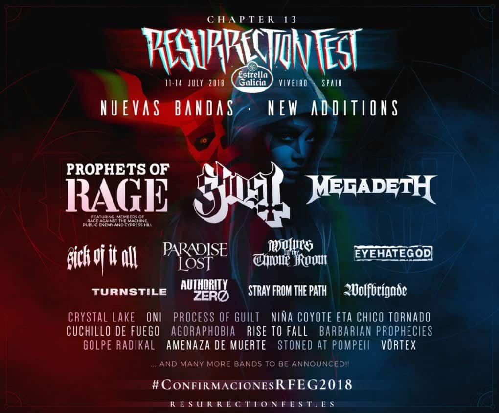 Este es el anuncio que estaban esperando los fans del Resurrection Fest