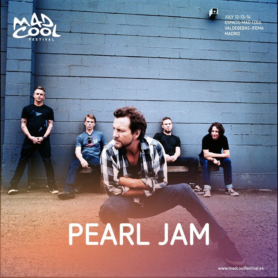 Mad Cool confirma a su cabezón de cartel: ¡Pearl Jam!