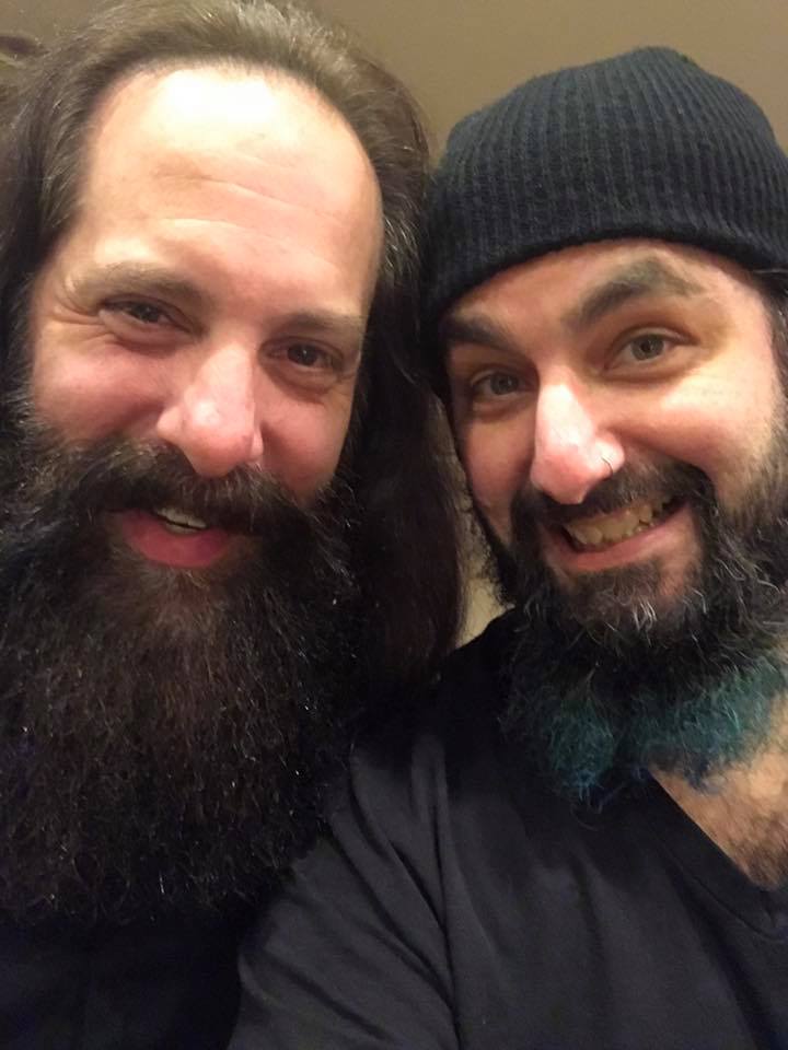 Mike Portnoy y John Petrucci juntos... pero no revueltos