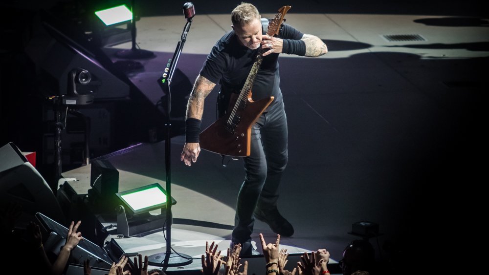 James Hetfield Metallica Barcelona