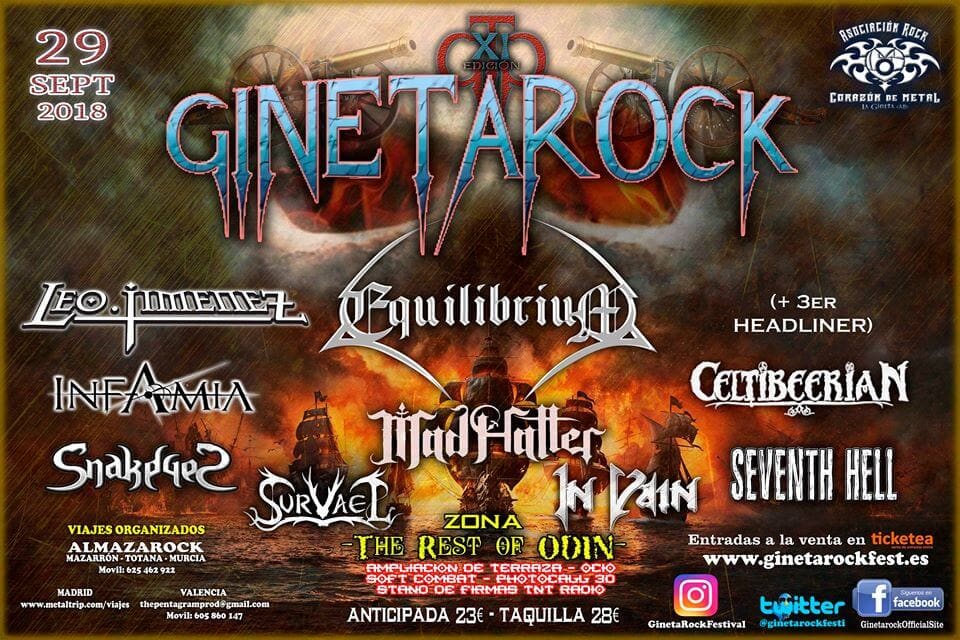 Cartel Ginetarock 2018