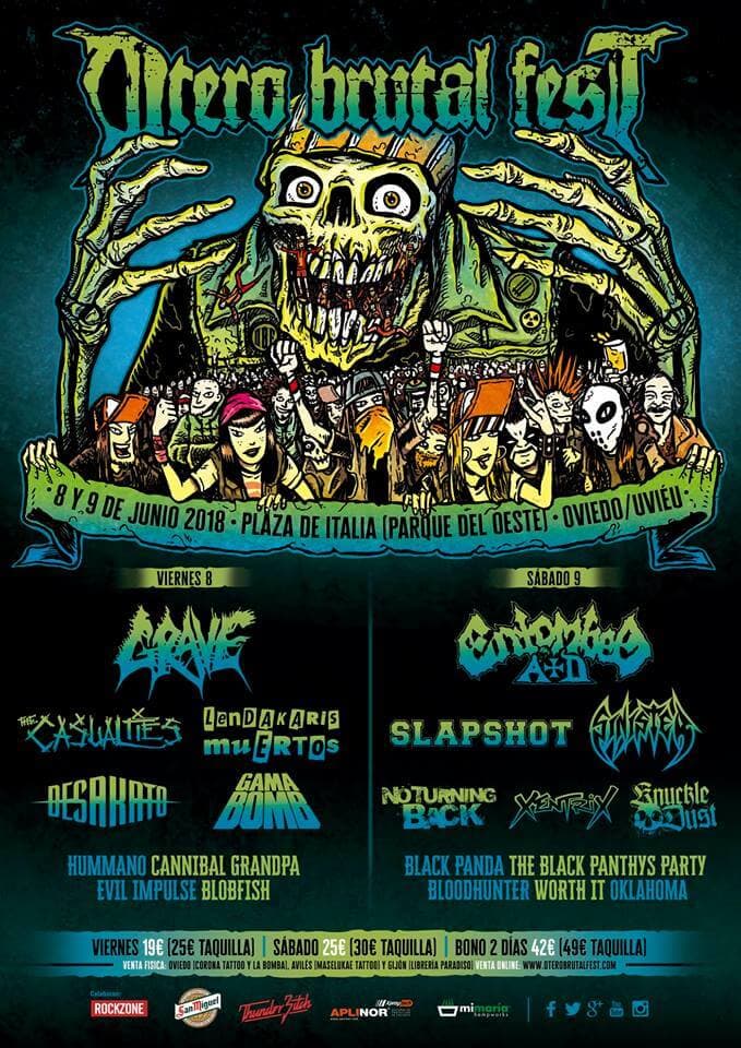 Cartel otero Brutal Fest 2018