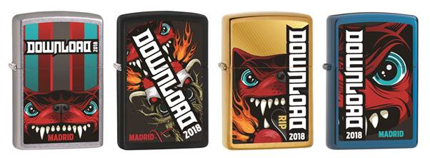 Prende la llama del verano con Zippo en el Download Festival Madrid