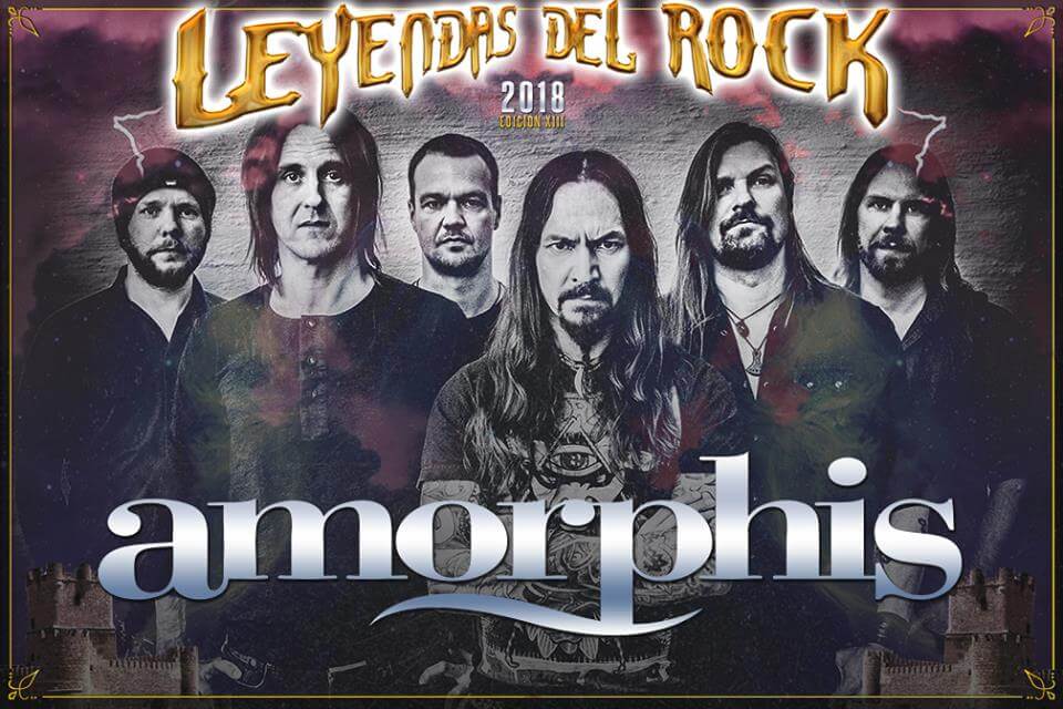 Amorphis Leyendas del Rock 2018