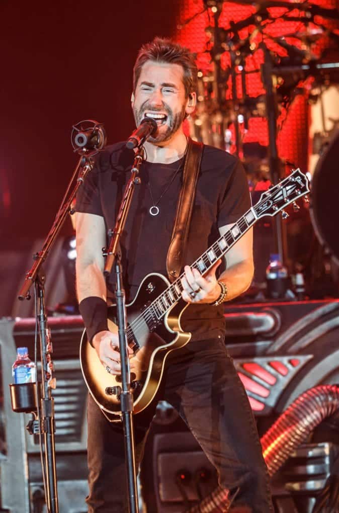 Chad Kroeger Nickelback Madrid 2018