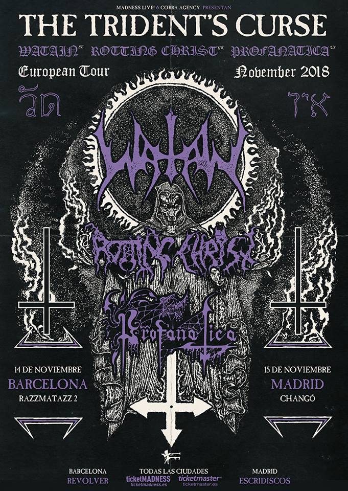 Watain España 2018