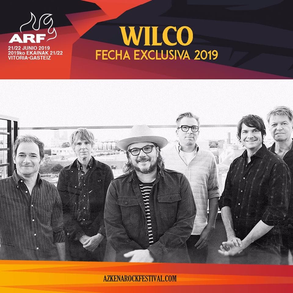 Confirmación Wilco Azkena Rock Festival 2019