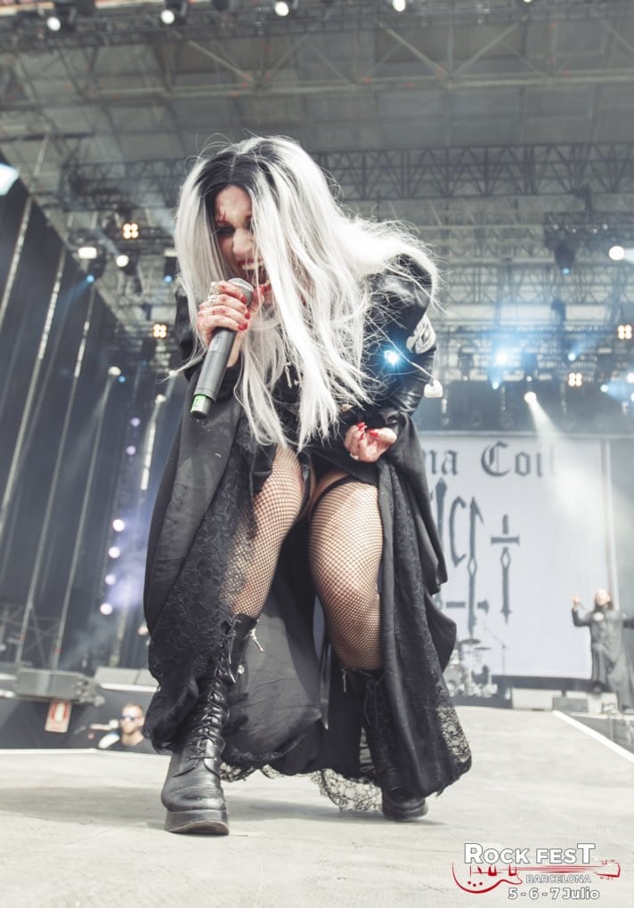 Lacuna Coil Rock Fest Barcelona 2018